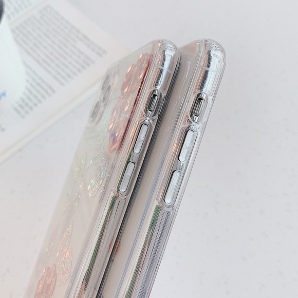 NEW iPhone 11/Pro/Max/XR/7/8/Plus Golden Rose case - Picture 4 of 5